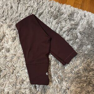 Lululemon Wunder Train High-Rise Tight 28" - Size 2 - Red Merlot